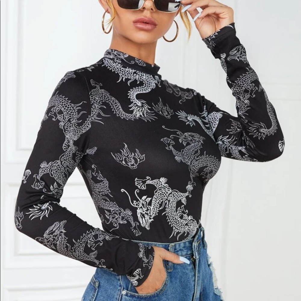 Rock Rose Couture Dolls kill mesh top